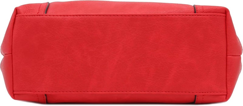 Alyssa Hobo Shoulder Bag with Big Snap Hook Hardware - Image 3